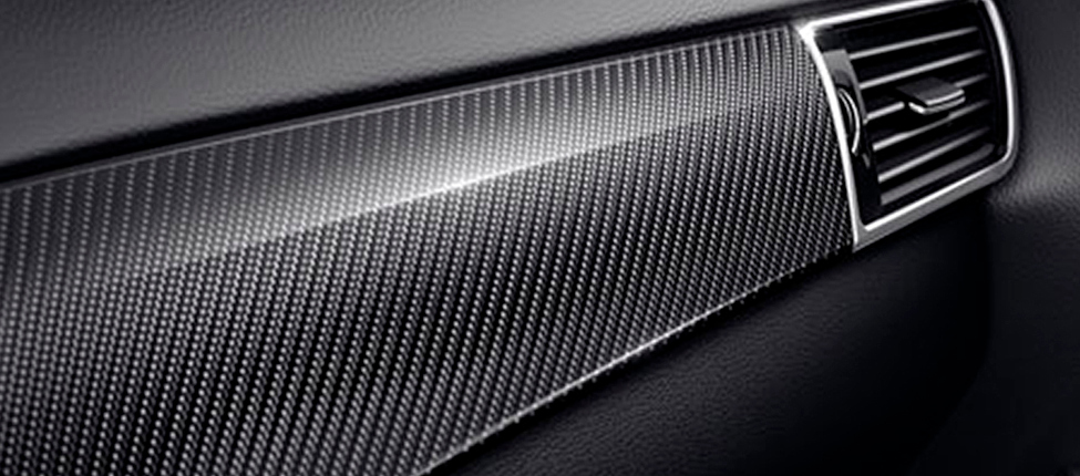 оклейка салона карбон
