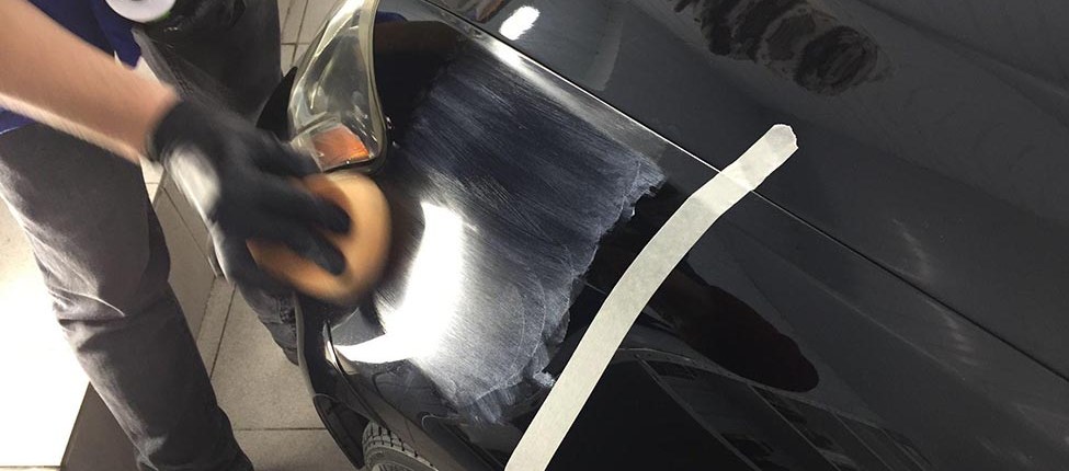 Глубокая полировка царапин