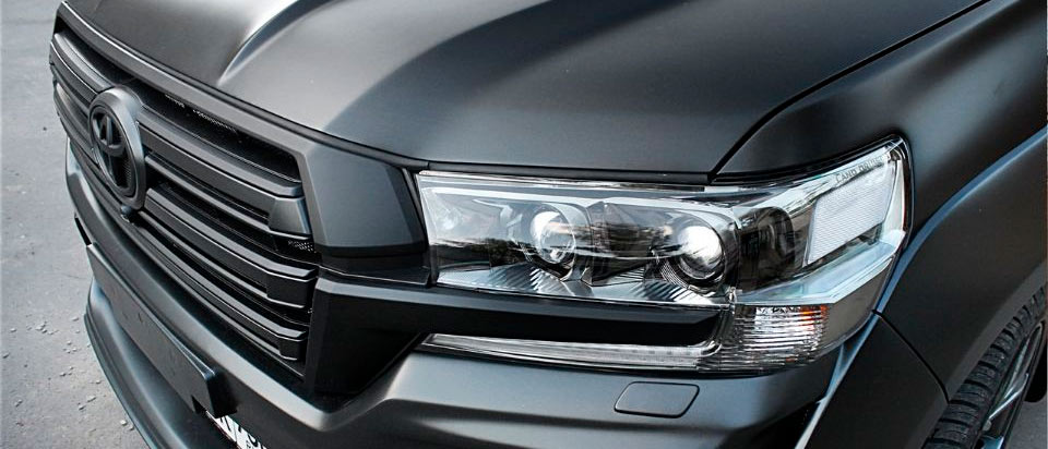 Оклейка решетки радиатора