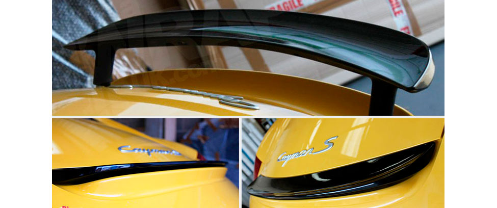 Оклейка спойлера