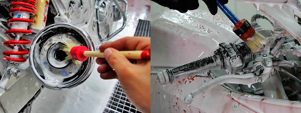 Детейлинг мойка мотоцикла